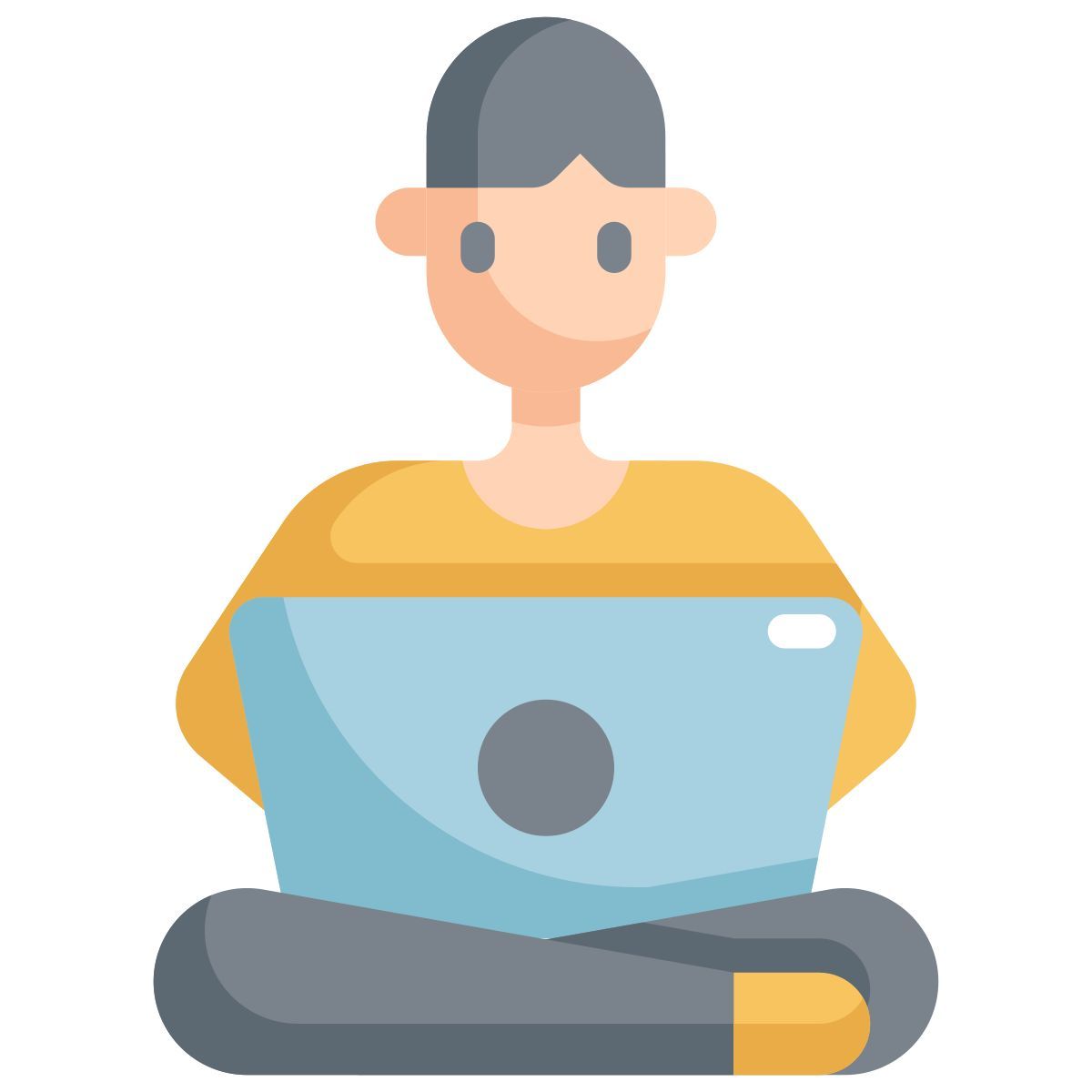 working at home icon