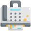 external fax-machine-electronic-devices-konkapp-flat-konkapp icon