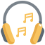 external headphone-electronic-devices-konkapp-flat-konkapp icon