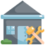 external home-repair-real-estate-konkapp-flat-konkapp icon