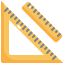external ruler-construction-konkapp-flat-konkapp icon