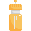 external water-bottle-soccer-konkapp-flat-konkapp icon