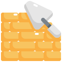 external brickwall-construction-konkapp-flat-konkapp icon