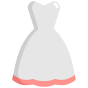 external bride-dress-wedding-konkapp-flat-konkapp icon