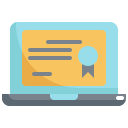 external certification-online-learning-konkapp-flat-konkapp icon