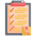 external checklist-logistic-and-delivery-konkapp-flat-konkapp icon