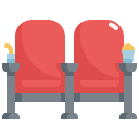 external cinema-seat-cinema-konkapp-flat-konkapp icon