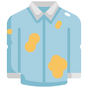 external dirty-shirt-laundry-konkapp-flat-konkapp icon