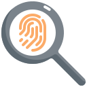 external fingerprint-law-and-justice-konkapp-flat-konkapp icon