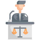 external lawyer-law-and-justice-konkapp-flat-konkapp icon