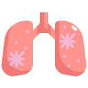 external lung-virus-transmission-konkapp-flat-konkapp icon