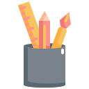 external school-material-back-to-school-konkapp-flat-konkapp icon