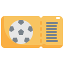 external ticket-soccer-konkapp-flat-konkapp icon