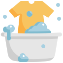 external washing-clothes-laundry-konkapp-flat-konkapp icon
