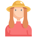 external woman-woman-avatar-konkapp-flat-konkapp-7 icon