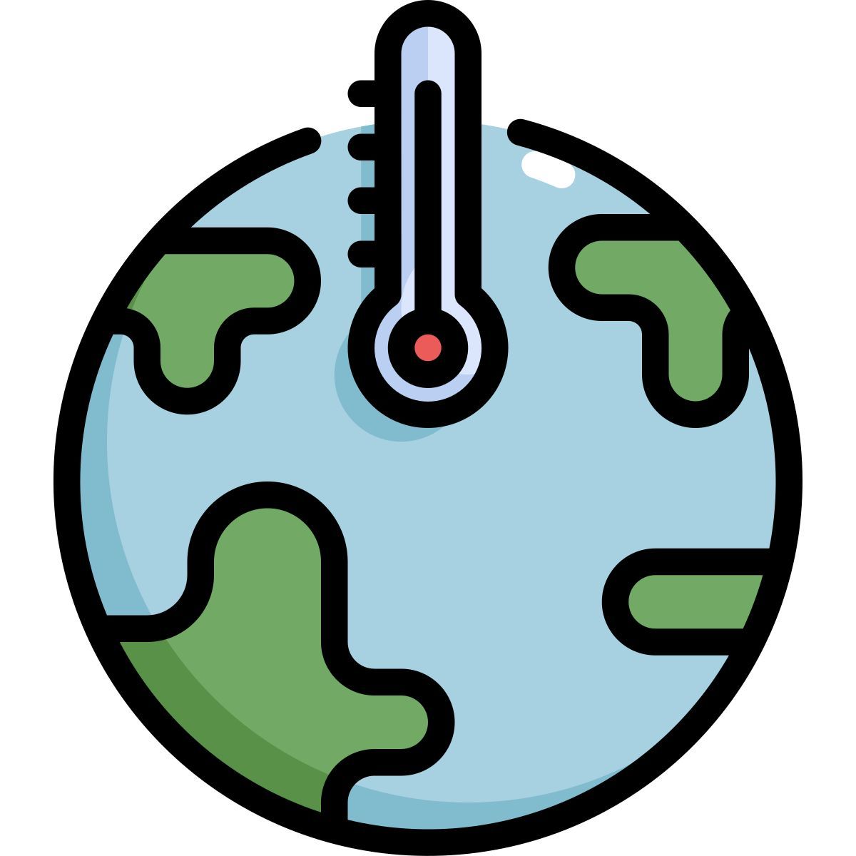 global warming icon