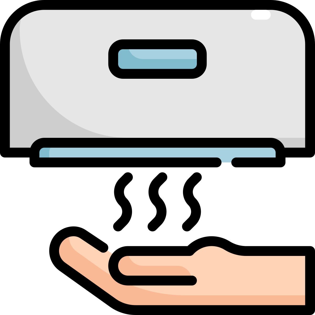 hand dryer icon