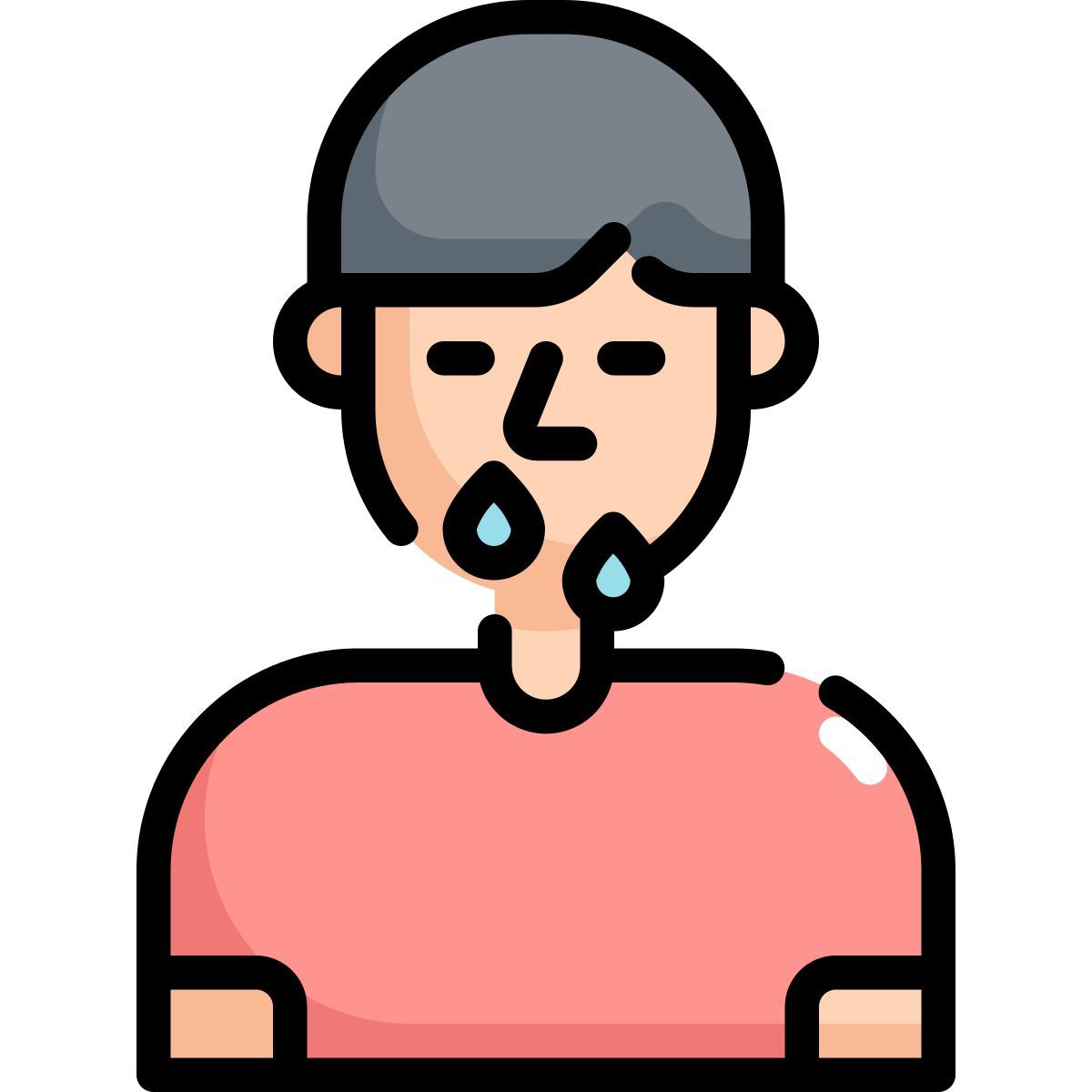 runny nose icon