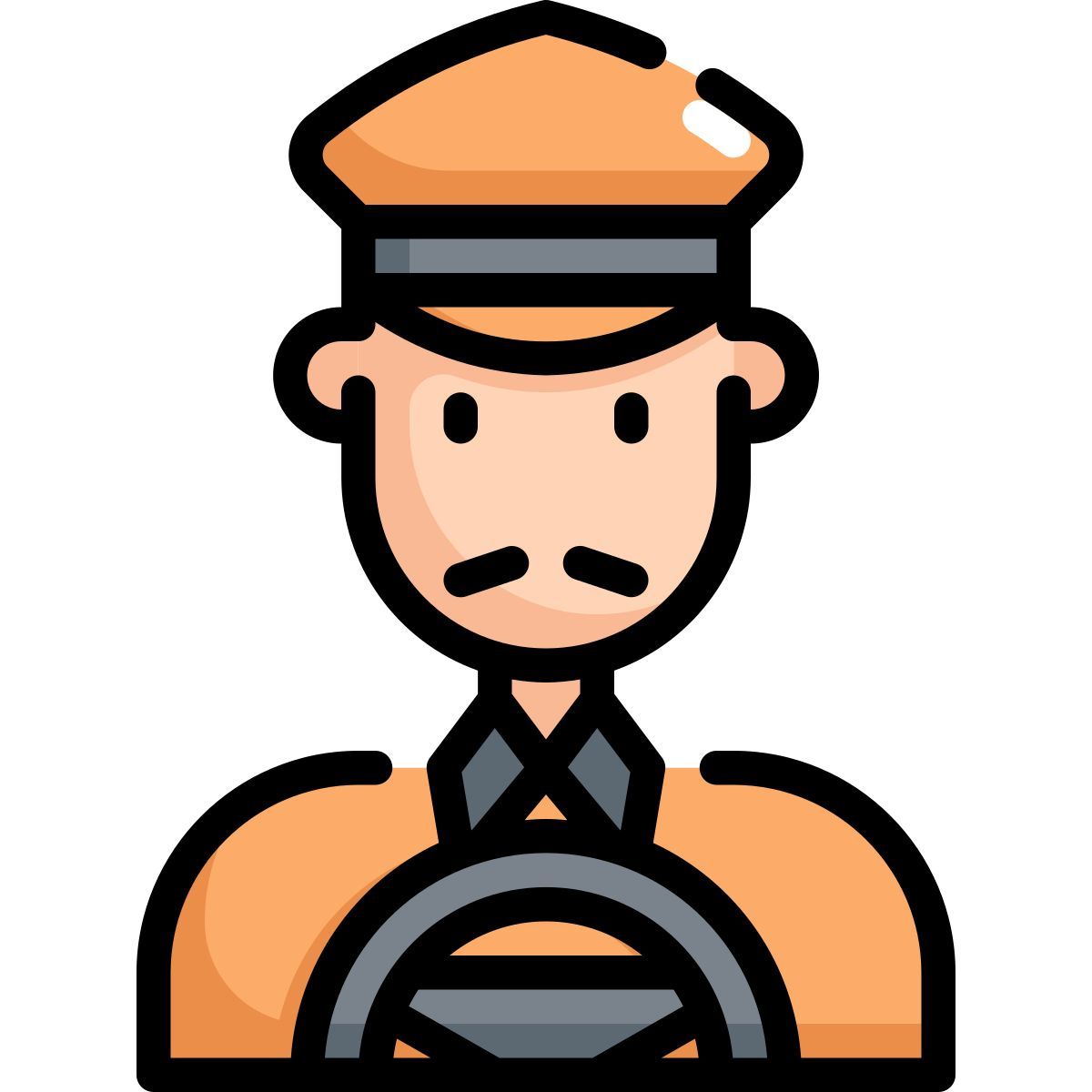 taxi driver icon