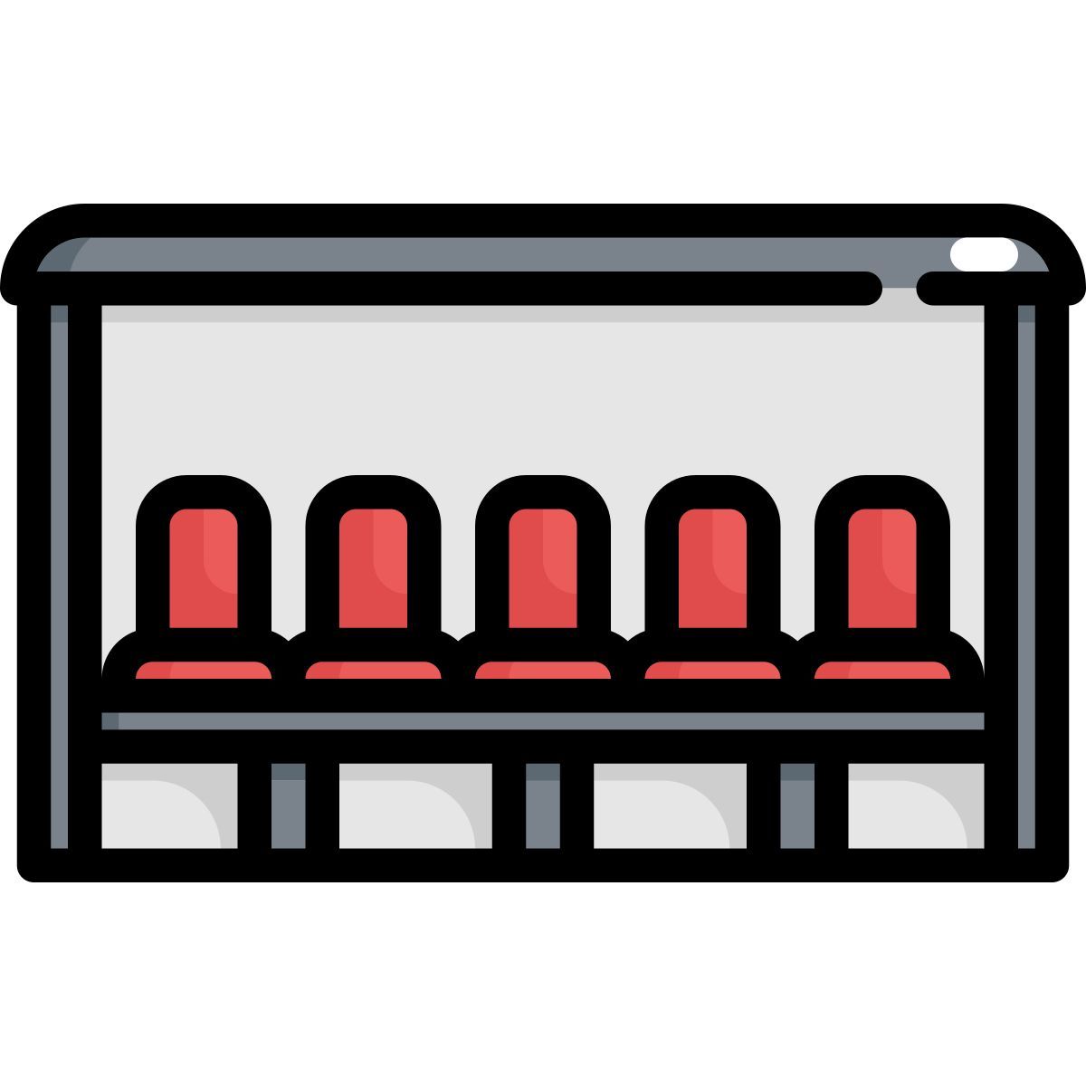team bench icon