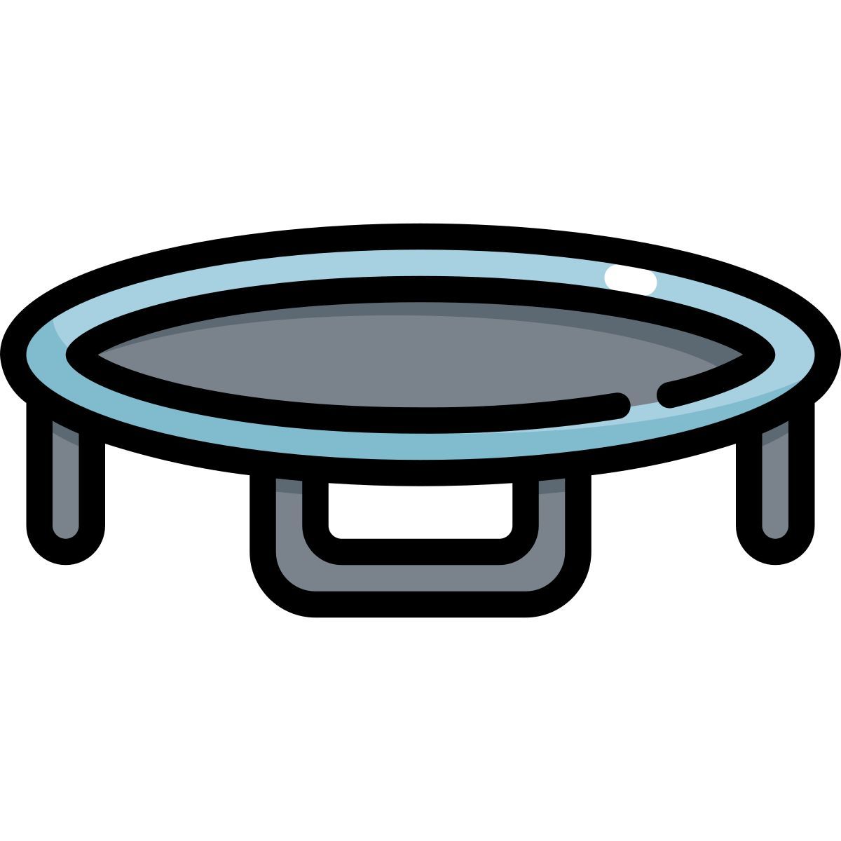 ginnastica dal trampolino icon