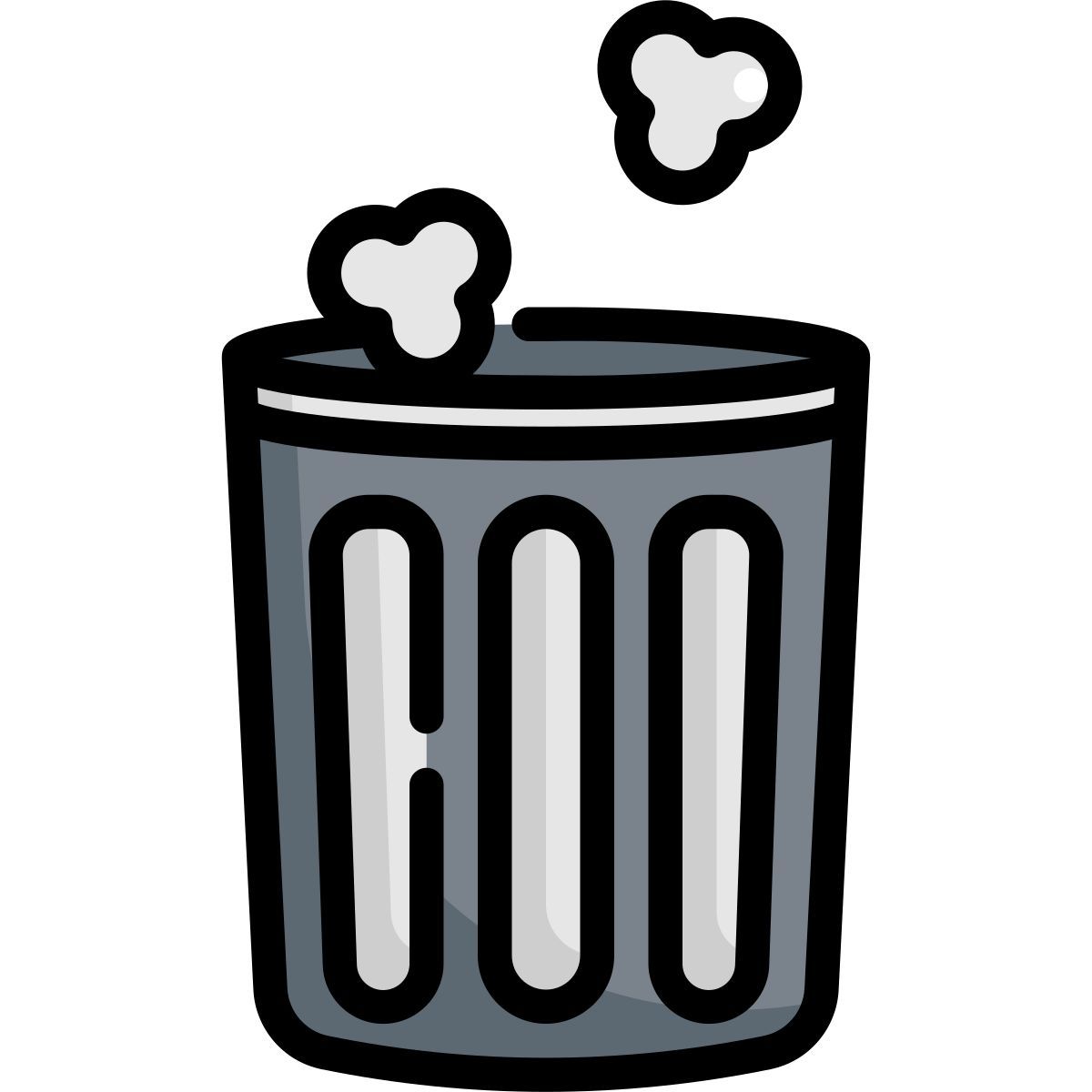 trash bin icon
