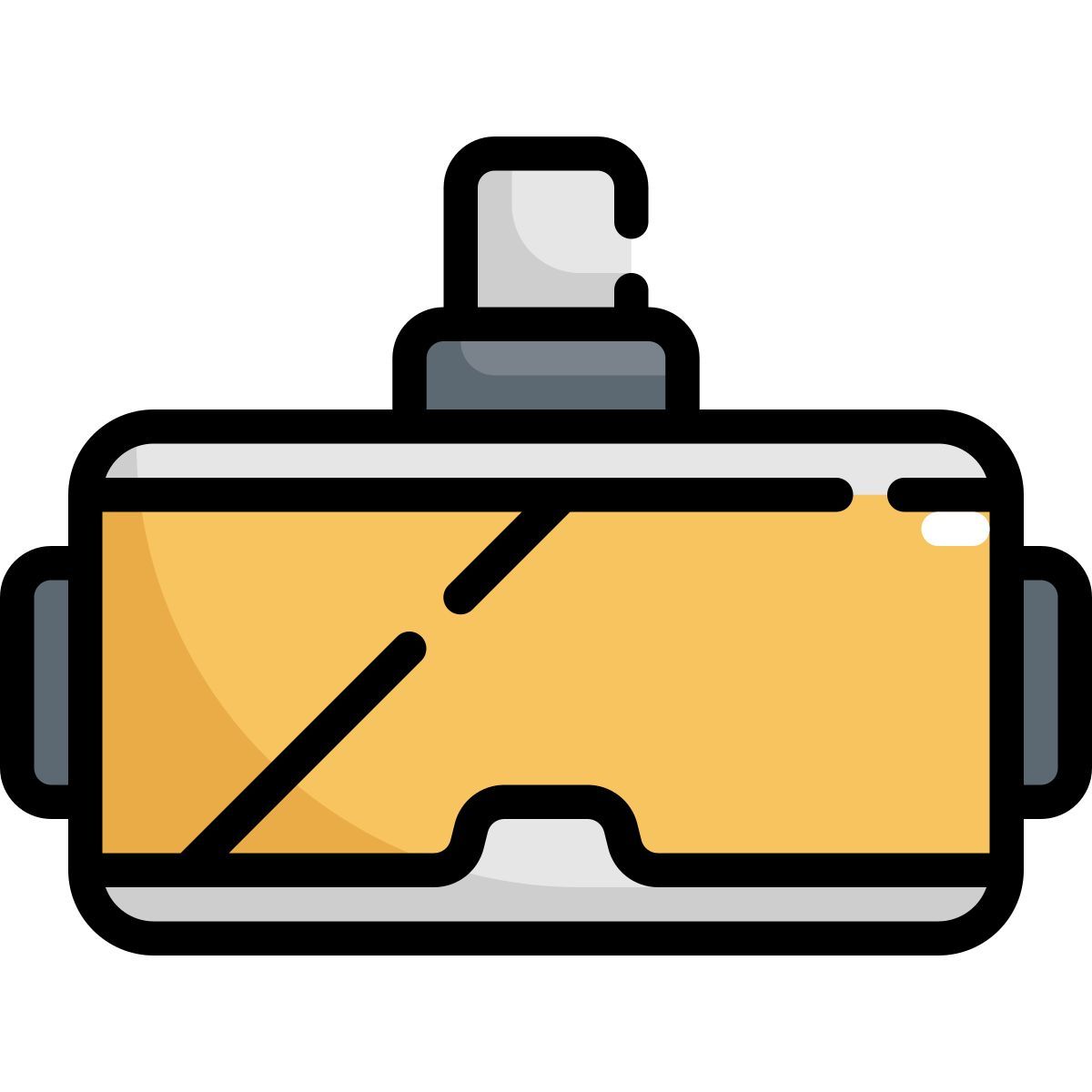 virtual reality glasses icon