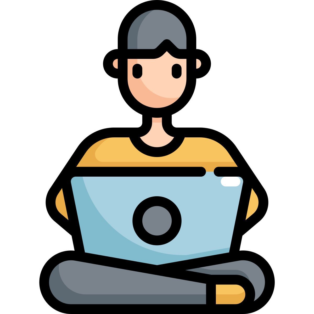 working at home icon