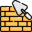 external brickwall-construction-konkapp-outline-color-konkapp icon