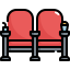external cinema-seat-cinema-konkapp-outline-color-konkapp icon