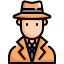 external detective-profession-avatar-konkapp-outline-color-konkapp icon
