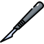 external scalpel-medical-konkapp-outline-color-konkapp icon