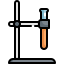 external stand-laboratory-konkapp-outline-color-konkapp icon