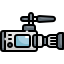 external video-camera-cinema-konkapp-outline-color-konkapp icon