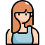 external woman-woman-avatar-konkapp-outline-color-konkapp-5 icon
