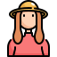 external woman-woman-avatar-konkapp-outline-color-konkapp-7 icon