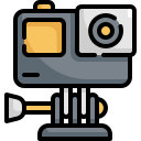 external action-camera-electronic-devices-konkapp-outline-color-konkapp icon