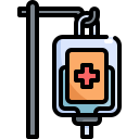 external saline-medical-konkapp-outline-color-konkapp icon