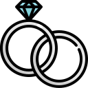 external wedding-ring-wedding-konkapp-outline-color-konkapp icon