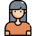 external woman-woman-avatar-konkapp-outline-color-konkapp icon