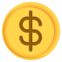 external dollar-sign-currency-kosonicon-flat-kosonicon icon
