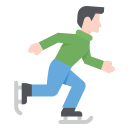 external ice-skating-hobbies-kosonicon-flat-kosonicon icon