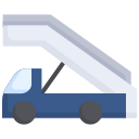 external ladder-truck-airport-kosonicon-flat-kosonicon icon