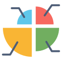 external pie-chart-diagram-and-graph-kosonicon-flat-kosonicon icon