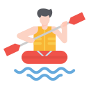 external rafting-hobbies-kosonicon-flat-kosonicon icon