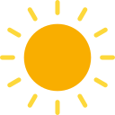 external sunny-weather-kosonicon-flat-kosonicon icon