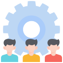 external teamwork-business-teamwork-kosonicon-flat-kosonicon icon