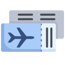 external ticket-flight-airport-kosonicon-flat-kosonicon icon