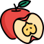 external apple-fruit-breakfast-kosonicon-lineal-color-kosonicon icon