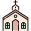 external churches-love-and-wedding-kosonicon-lineal-color-kosonicon icon